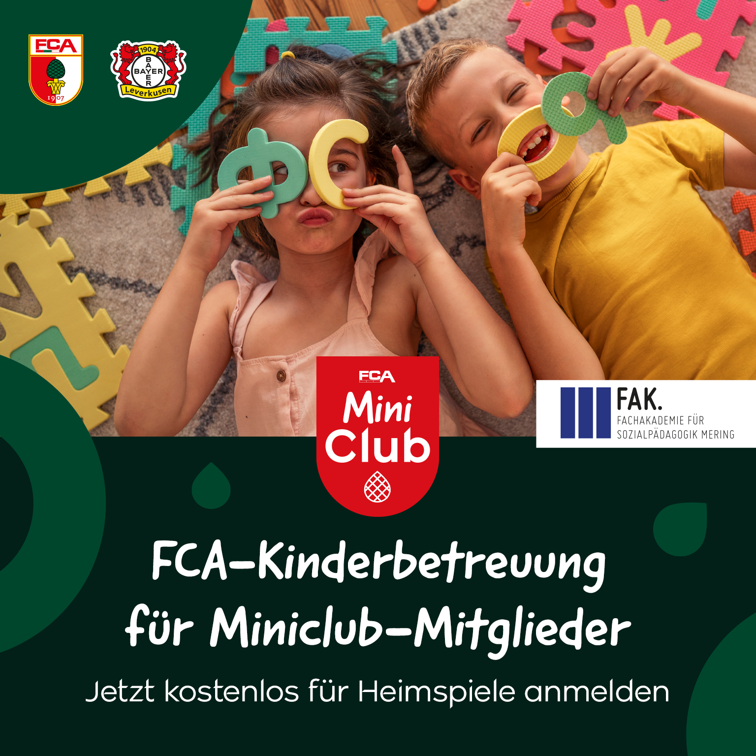 Kinderbetreuung Heimspiel Leverkusen