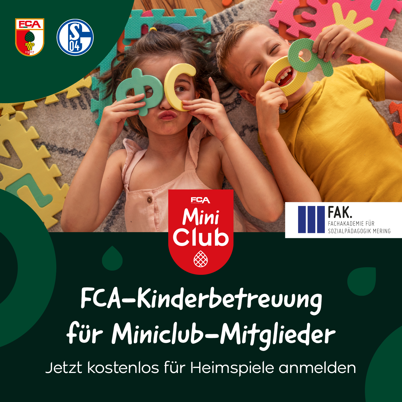 Kinderbetreuung Heimspiel Schalke