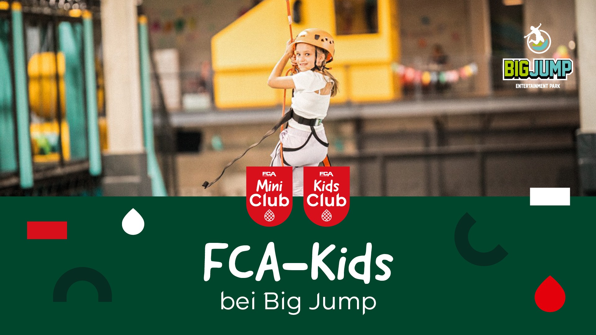 Mini- & KidsClub: FCA-Kids bei Big Jump